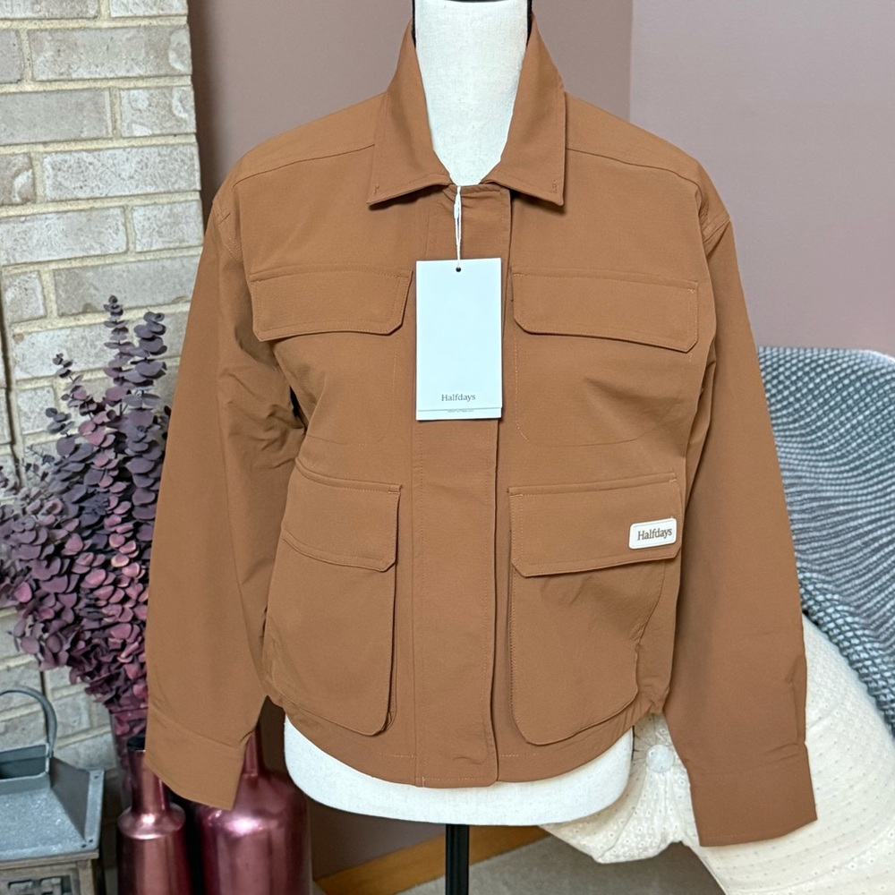 HALFDAYS Nan Field Jacket - Nuthatch Tan - Picture 3 of 10